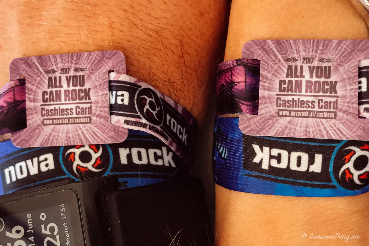 Nova Rock Wristbands