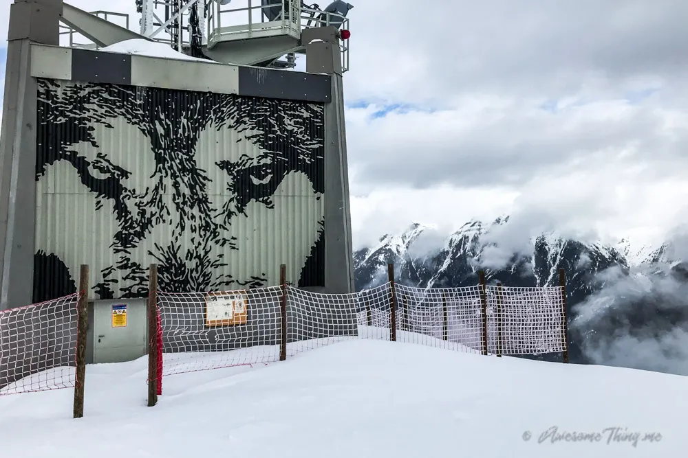 Bad Gastein, grafitti