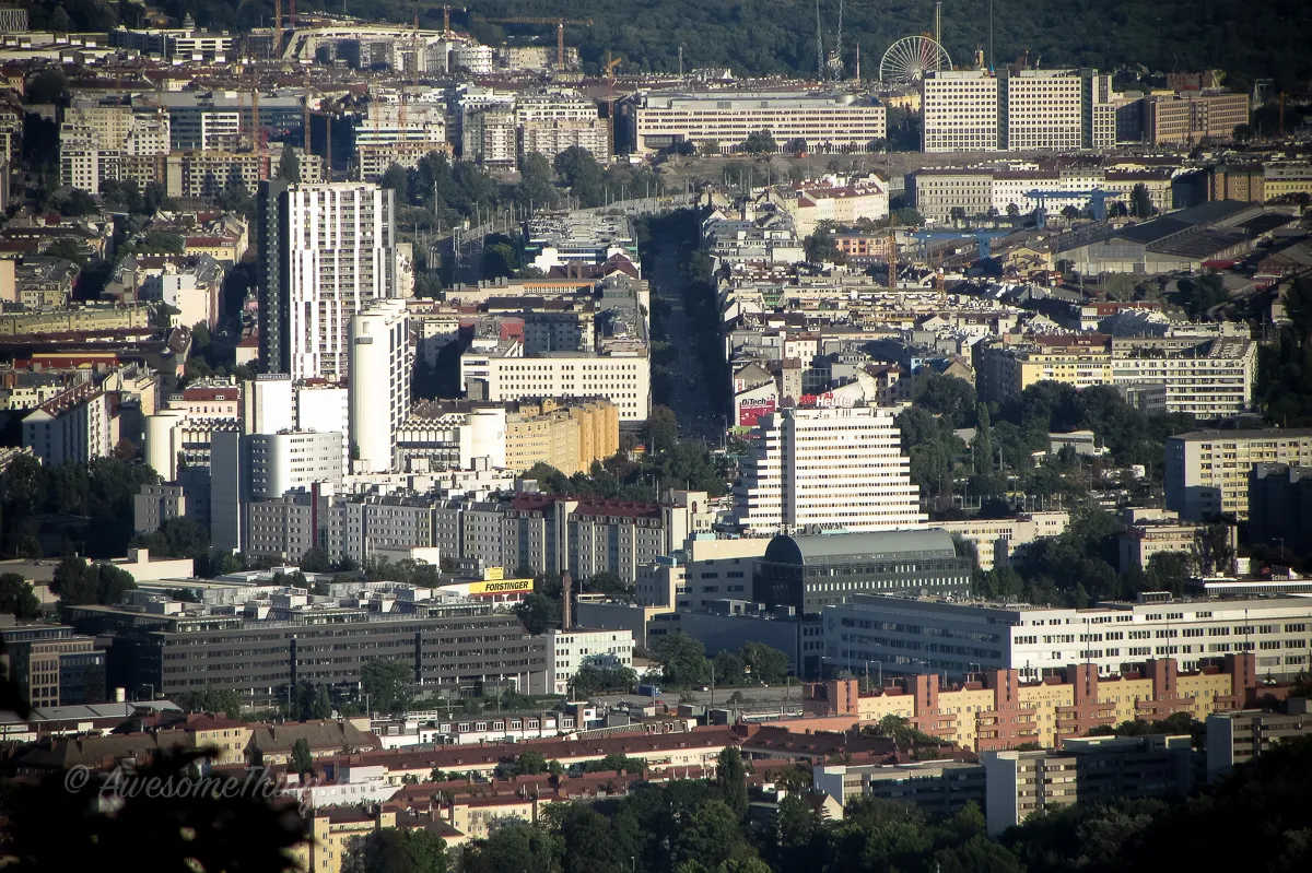 Вена, вид на город