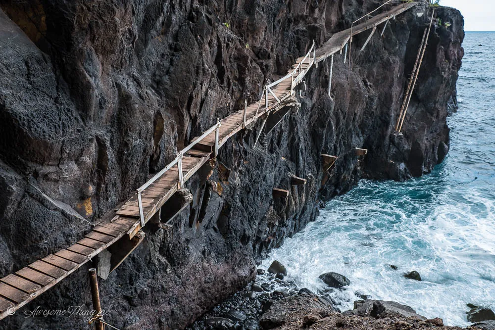 The Sao Jorge coastal path