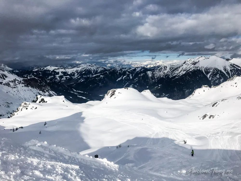 с вершины Hohe Scharte, Bad Hofgastein