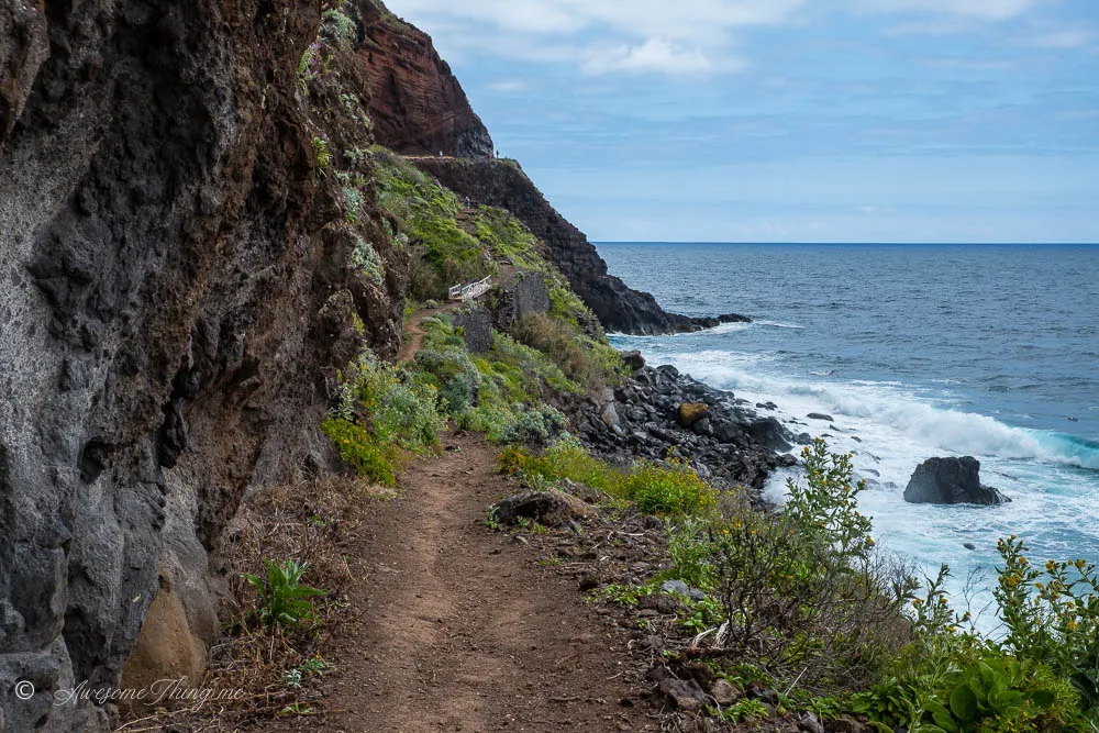 The Sao Jorge coastal path