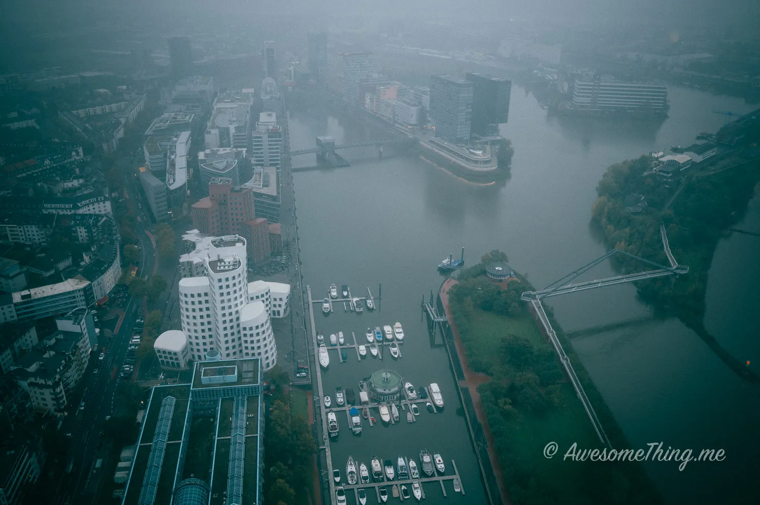 View from Rhine Tower
