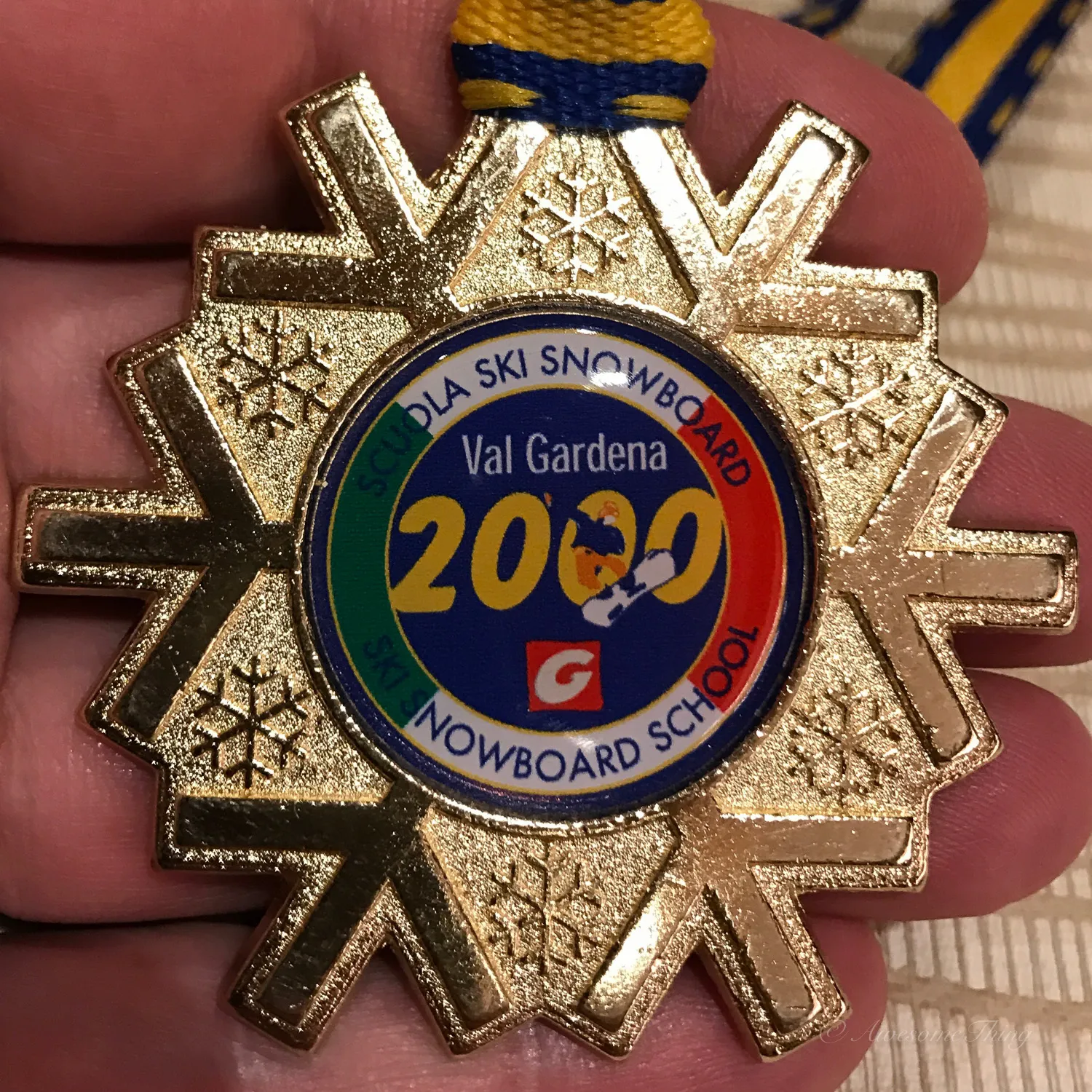 medal - на лыжи с детьми
