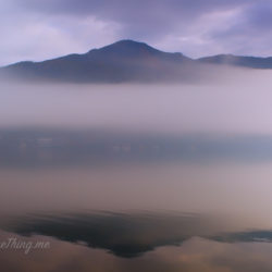 Fog, lake, Zell am See